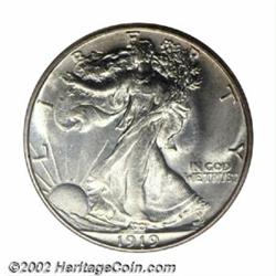 1919-S 50C MS64 PCGS. Apparently because the mintage of the 1919-S Half was the largest of the three