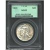 Image 1 : 1920 50C MS63 PCGS. If there were a "Full Head" or a "Full Thumb" designation, for the Walking Liber