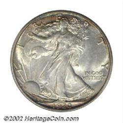 1920-S 50C MS63 NGC. The 1920-S is often compared to the 1920-D in overall rarity, but the S-mint is