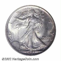 1921 50C MS63 NGC. The 1921 is a well known issue because of its impressively low mintage of only 24