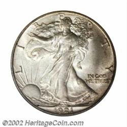 1921-S 50C MS64 PCGS. The 1921-S is one of the great condition rarities in 20th century numismatics.