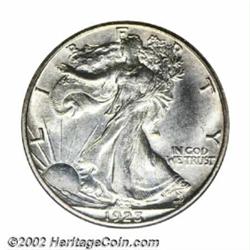 1923-S 50C MS63 PCGS. A scarce early Walker and one that is seldom found above the MS63 level, and n