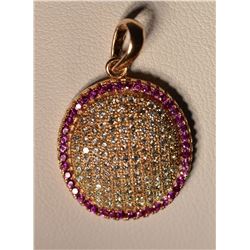 Sterling Silver Cubic Zirconia Pendant