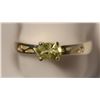 Image 1 : Sterling Silver Green Amethyst Ring
