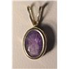 Image 1 : St Silver Amethyst Pendant