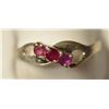 Image 1 : Sterling Silver Ruby Ring