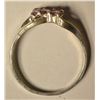 Image 2 : Sterling Silver Ruby Ring