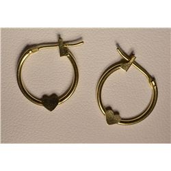 14k Gold Hoop Earrings