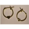 Image 1 : 14k Gold Hoop Earrings