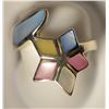 Image 1 : St Silver Mother of Pearl Ring