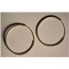 Image 1 : Sterling Silver Hoop Earrings