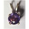 Image 1 : #167 St Silver Amethyst Pendant
