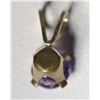 Image 2 : #167 St Silver Amethyst Pendant