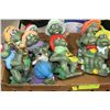 Image 1 : TRAY OF FROG ORNAMENTS