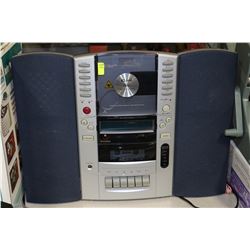 CURTIS CD, CASSETTE, & RADIO PLAYER WITH