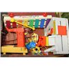 Image 1 : BOX OF FISHER PRICE COLLECTIBLES