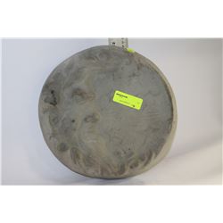 SET OF 4 CEMENT MOON PLAQUES