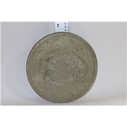 SET OF 4 FISH CEMENT PLAQUES