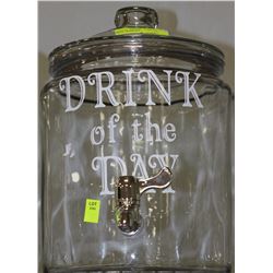DRINK DISPENSER - DRINK OF THE DAY