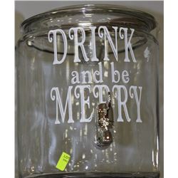DRINK DISPENSER - DRINK AND BE MERRY