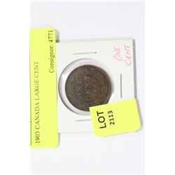 1903 CANADA LARGE CENT