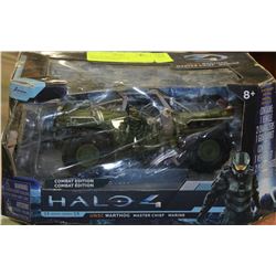 DIECAST METAL HALO4 VEHICLE/FIGURES