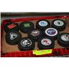 Image 1 : LOT OF  10 HOCKEY PUCKS
