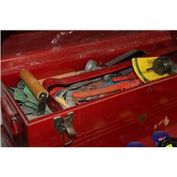 BEACH TOOLBOX W/ CONTENTS