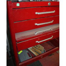 BEACH ROLLER CABINET W/ CONTENTS