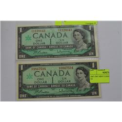 1867-1967 MINT CANADIAN DOLLAR X2