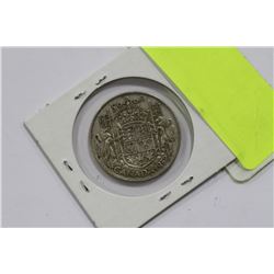 1952 SILVER CANADIAN 50¢ PIECE