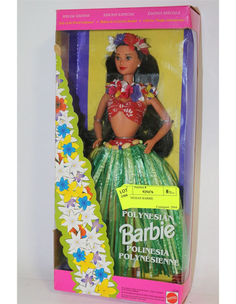 polynesian barbie