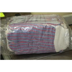 12 PAIRS OF WORK GLOVES