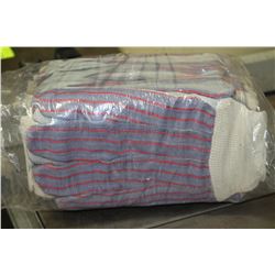 12 PAIRS OF WORK GLOVES