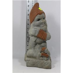 CEMENT GNOME WITH ACCORDION