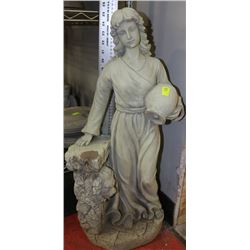 LADY WITH CROCK STATUE