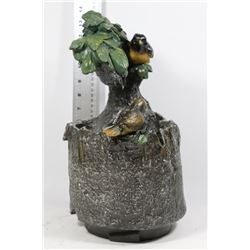 BIRDS IN TREE WATER FOUNTAIN