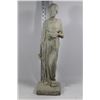 Image 1 : GREEK WOMAN HOLDING BIRD STATUE