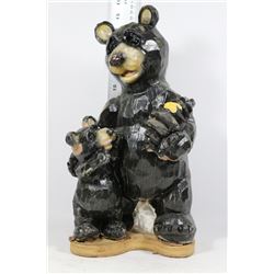 BLACK BEAR AND CUB LAWN DECORATION