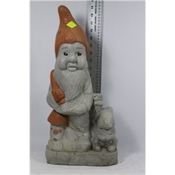 GNOME AND ANIMALS GARDEN DECORATION