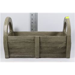 BASKET LAWN ORNAMENT