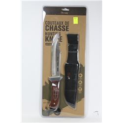 NEW HUNTING KNIFE W/ SHEATH