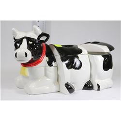 LARGE COW COOKIE JAR