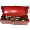 Image 1 : TOOL BOX WITH VINTAGE TOOLS