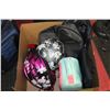 Image 1 : BACK-TO-SCHOOL BOX W/ 2 HELMETS,
