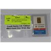 Image 1 : CREDIT SWISS LIMITED EDITION .9999 GOLD 1 GRAM BAR