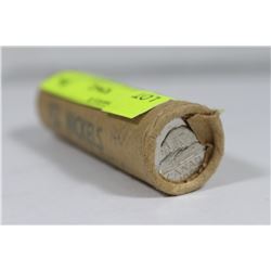 SCOTIABANK UNOPENED ROLL OF FIFTY 1968 NICKELS