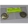Image 1 : 1967 -69 USA KENNEDY SILVER HALF DOLLAR X2