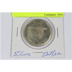 1967 CENTENNIAL SILVER DOLLAR