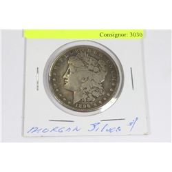 1896 "S" US MORGAN SILVER DOLLAR